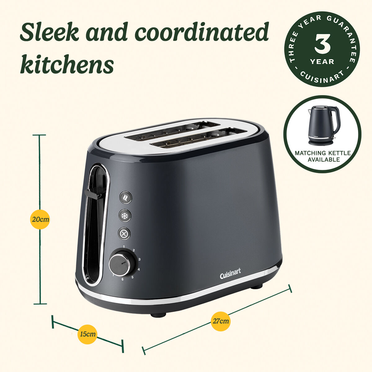 2 Slice Toaster CPT780U Cuisinart